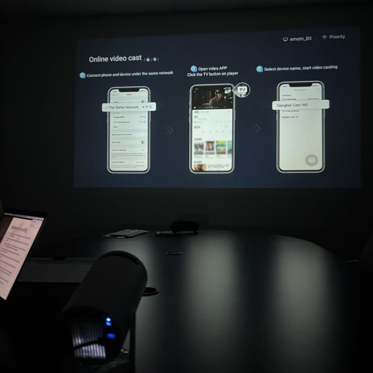 Eureva™ HD Projector — Your Personal Home Cinema