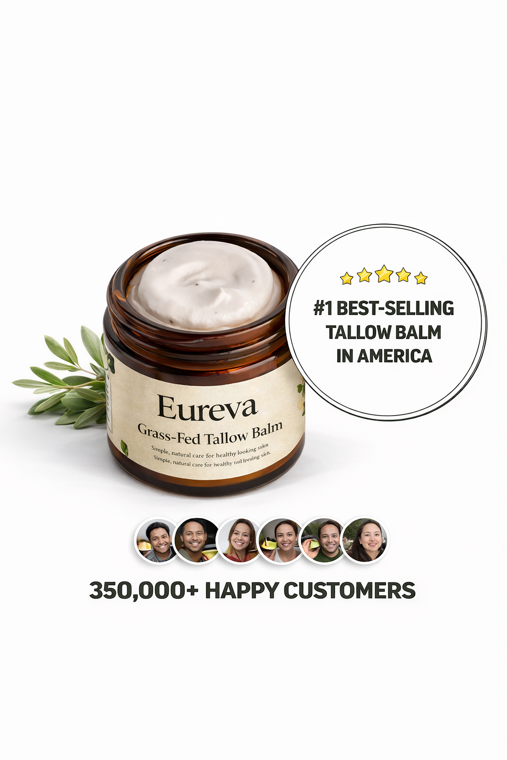 Beef Tallow Balm — Deep, Natural Skin Nourishment